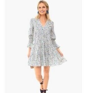 Tuckernuck Fleur Kenzo Tiered Mini Dress L NWOT